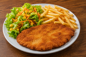 70 Schnitzel Teller