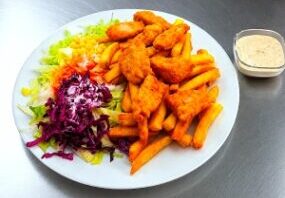 68 Fischknusperli Teller